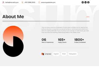 Resume NextJs Template