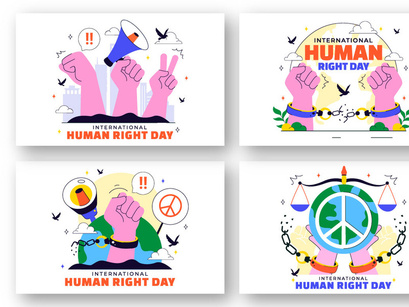 10 International Human Rights Day Illustration