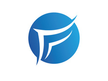 F logo and symbols template vector