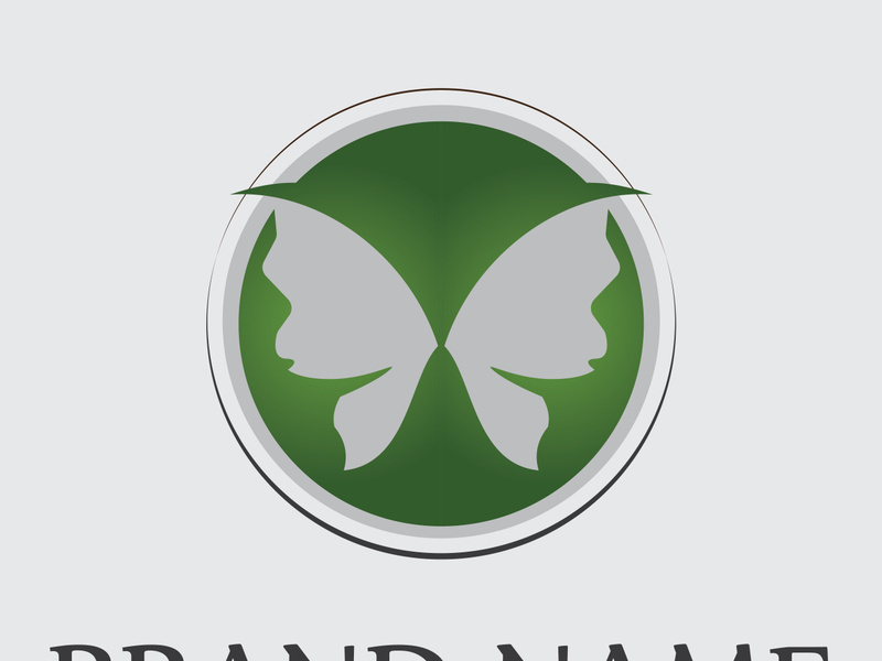 Butterfly logo design