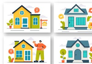 10 New Home Open House Illustration