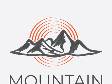 Mountain logo preview picture