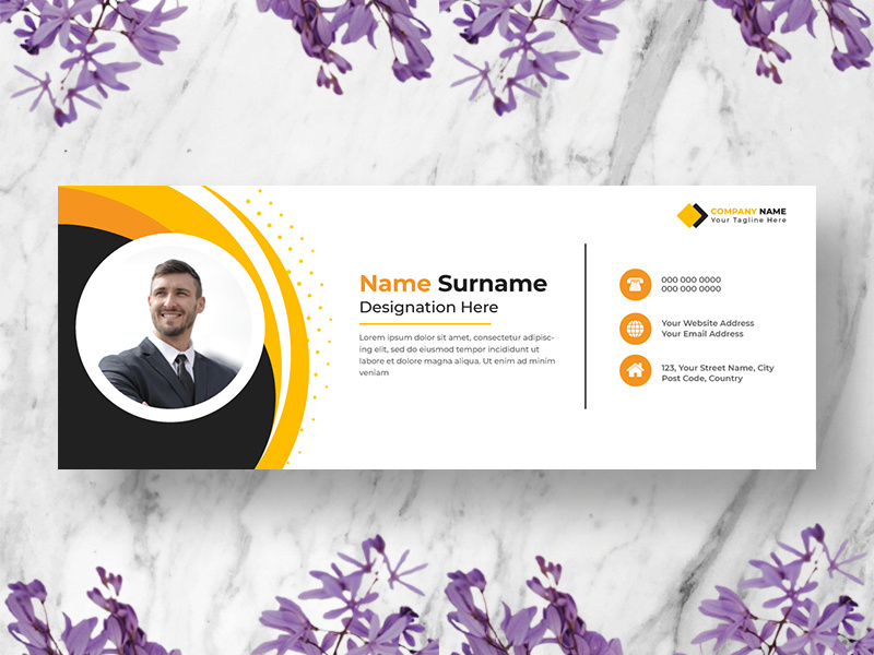 Corporate Email Signature Template Ver-2