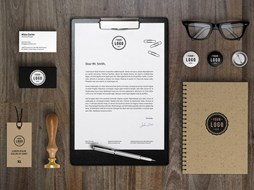 Branding / Identity mockup template PSD preview picture