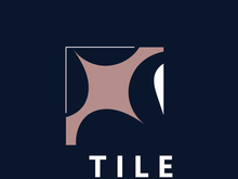 Elegant Tile Flooring Logo Design business store building Template