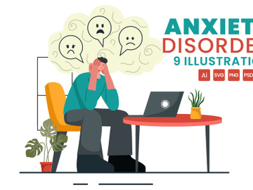 9 Anxiety Disorder Illustration preview picture