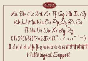 Semate - Handwritten Brush Font