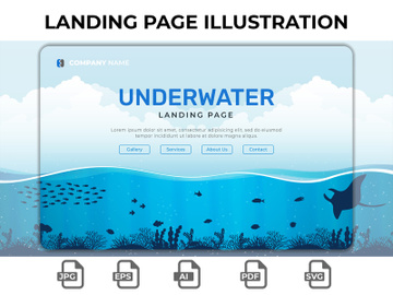 Landing Page Illustration 08 preview picture