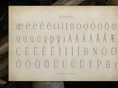 Bratan Safioor | Modern Display Serif