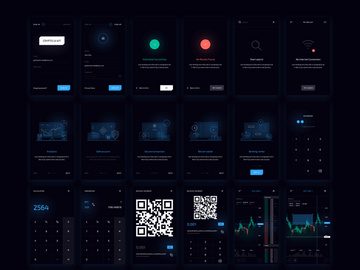 Crypto Mobile UI Kit preview picture