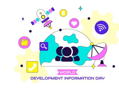 10 World Development Information Day Illustration