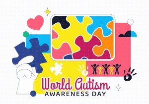 10 World Autism Awareness Day Illustration