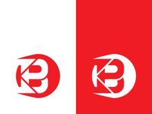 B letter logo template vector illustration