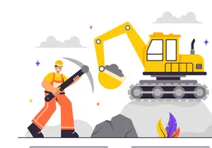 11 Mining Company Illustration