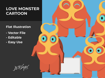 Love Monster Vector Bundle preview picture