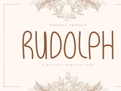 Rudolph - Playful Display Font