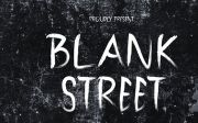 Blank Street - Hand Drawn Brush Font
