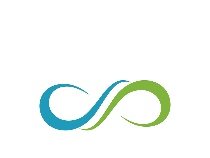Infinity Design Vector icon illustration Logo template design
