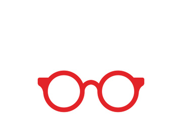 Glasses symbol vector icon preview picture