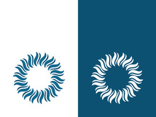 vortex vector illustration icon logo template design