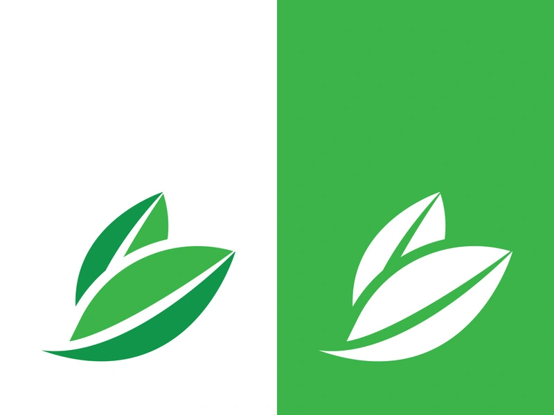 Green tree leaf nature logo images illustration design