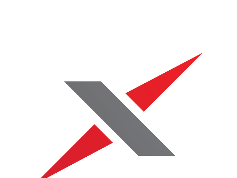 Initial letter X logo  Modern Logo Design Vector