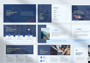 AgencyPro - Business Proposal Pitchdeck Presentation
