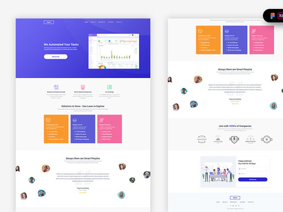 Software Trial Landing Page Template