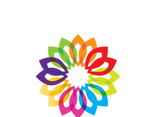 Beauty Vector lotus flowers design logo Template icon