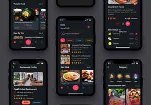Food Delivery App UI Kit