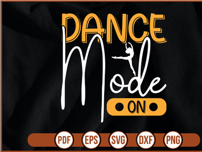 dance mode on t shirt Design