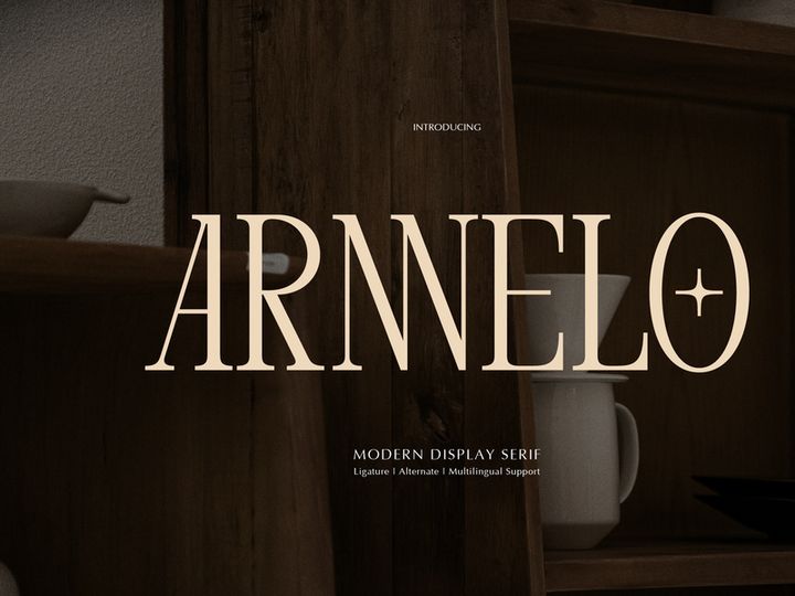 Arnnelo | Modern Display Serif