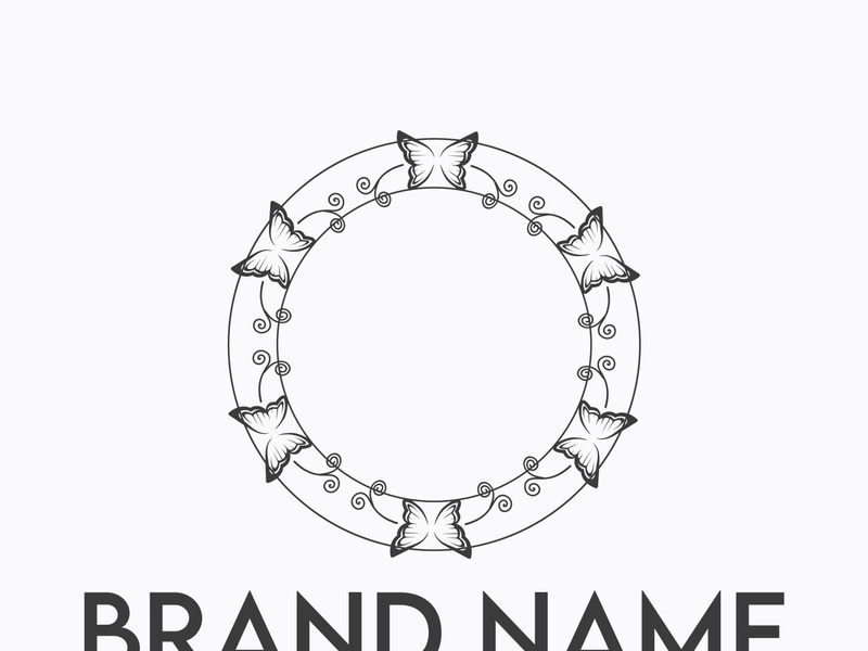 Butterfly logo design