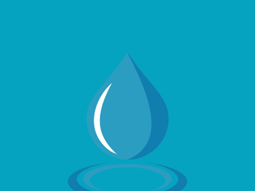 Background water drop logo icon vector illustration preview picture