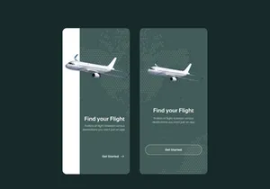 Airline Flight Booking App UIUX Design