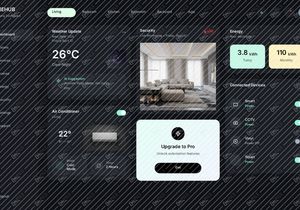 Smart Home Control Dashboard