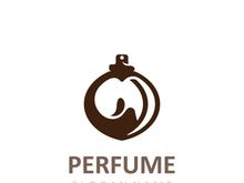 Luxury Perfume logo image cosmetic fragrance shop and business vector design