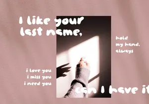 Cute Love - Display Font