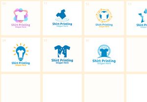 15+ Shirt Printing Logo Bundle
