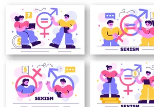 10 Sexism Awareness Illustration