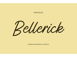 Bellerick preview picture