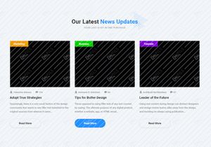 10 Widgets de Postagem para Blog de Design Web - UI Kit
