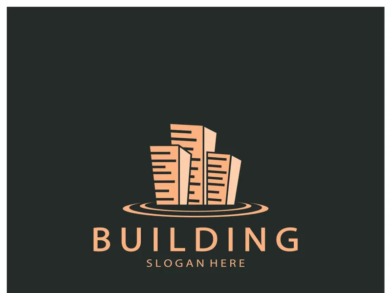Building logo vector illustration design,Real Estate logo template, Logo symbol icon