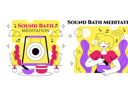 5 Sound Bath Meditation Illustration
