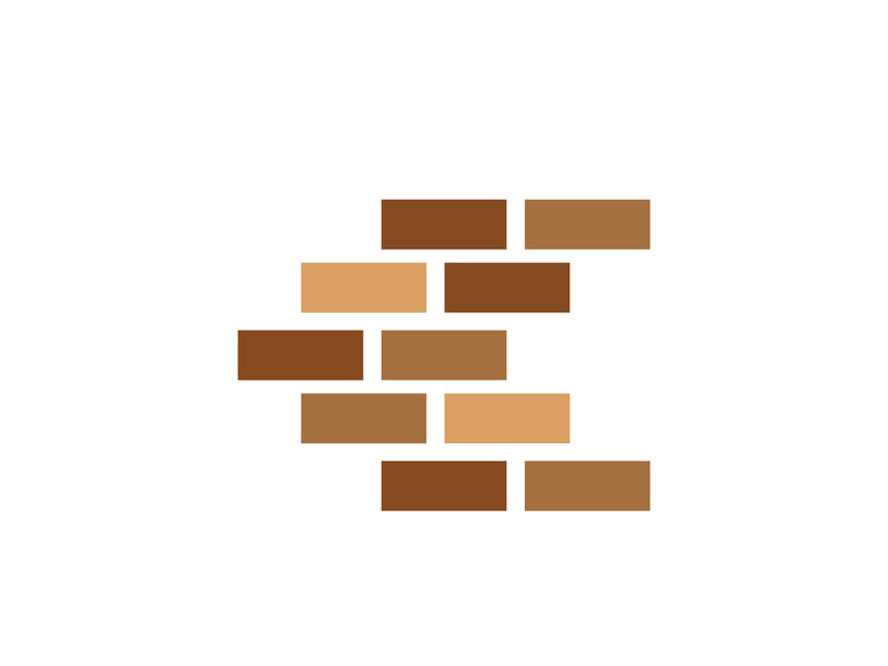 Brick icon design illustration