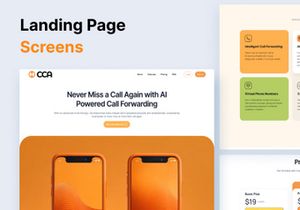 Call Connect AI |  Landing Page UI Kit