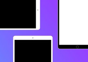 XXL Mockup Pack [Flat Design / Outline Design] 