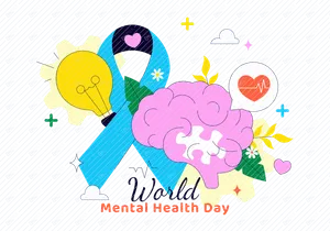 10 World Mental Health Day Illustration