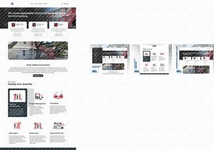 Construction Landing Page Website