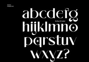 Ganisa Display Font